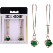 Sex & Mischief Indica Crystal Nipple Clips